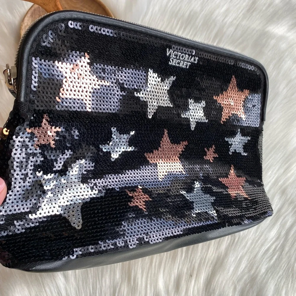 NWT Victoria Secret Life Of the Party Sequence Bag